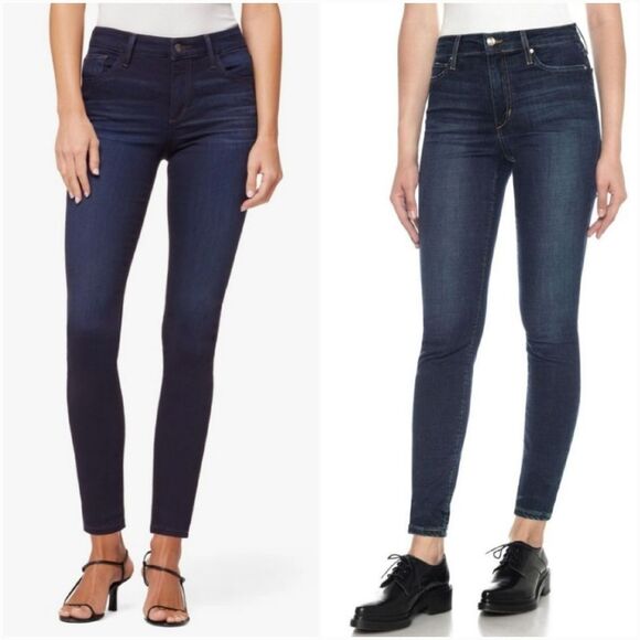 🔸️Joe's Jeans Blue Charlie's High Rise Ankle Skinny Jeans Size 8 - Picture 2 of 12